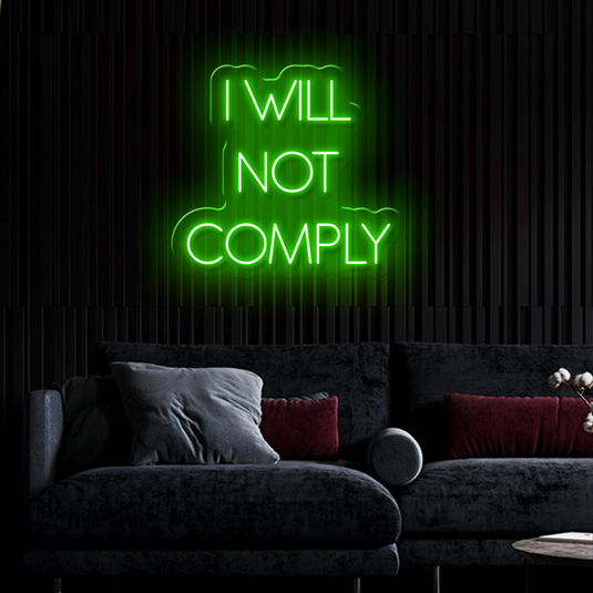 I Will Not Comply