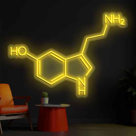 Serotonin molecule