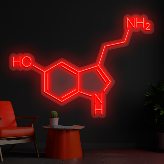 Serotonin molecule