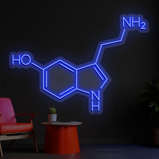 Serotonin molecule