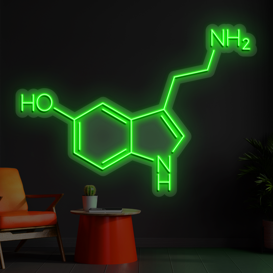 Serotonin molecule