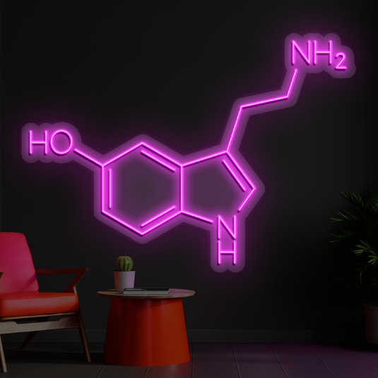 Serotonin molecule