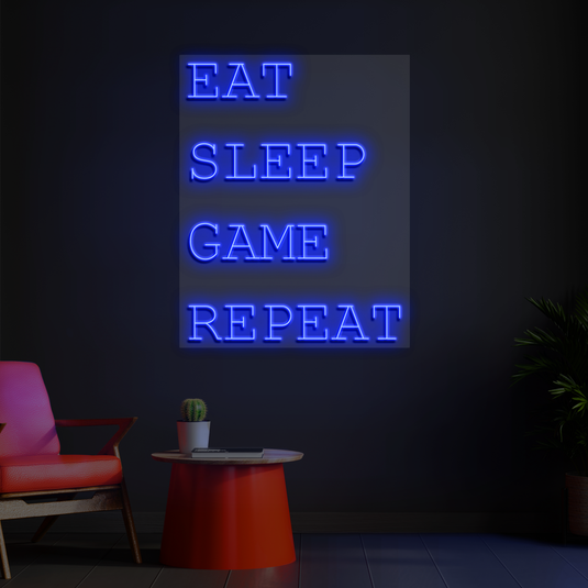 Eat, sleep, game, repeat