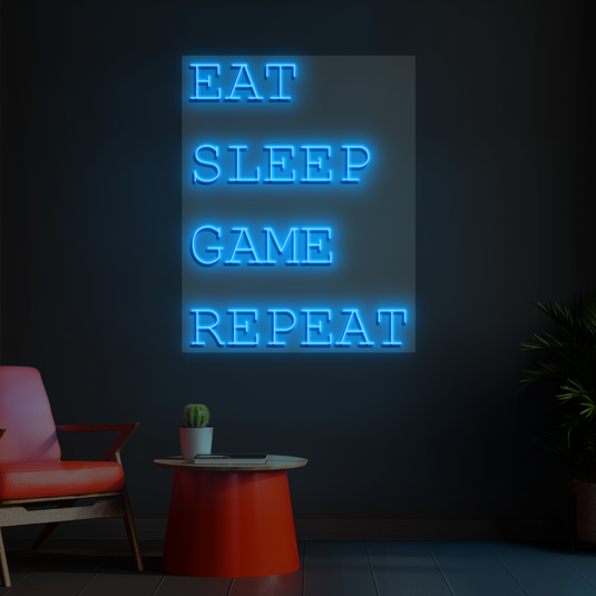 Eat, sleep, game, repeat