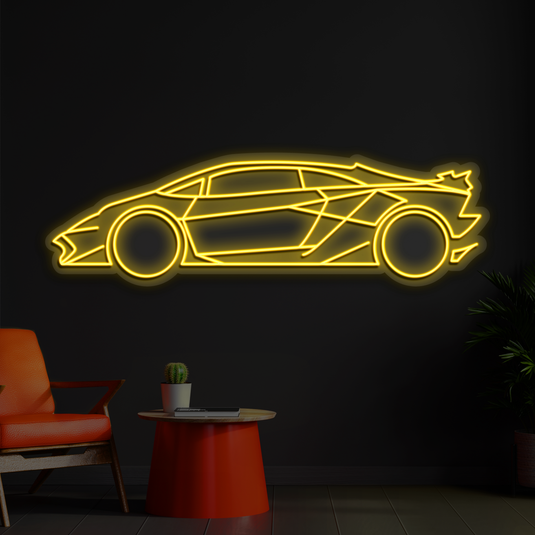 Aventador Inspired Art