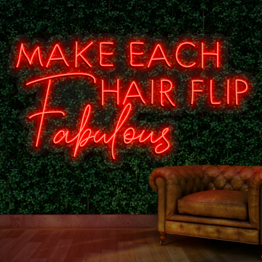 Make Each hair flip Fabulous