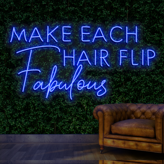 Make Each hair flip Fabulous