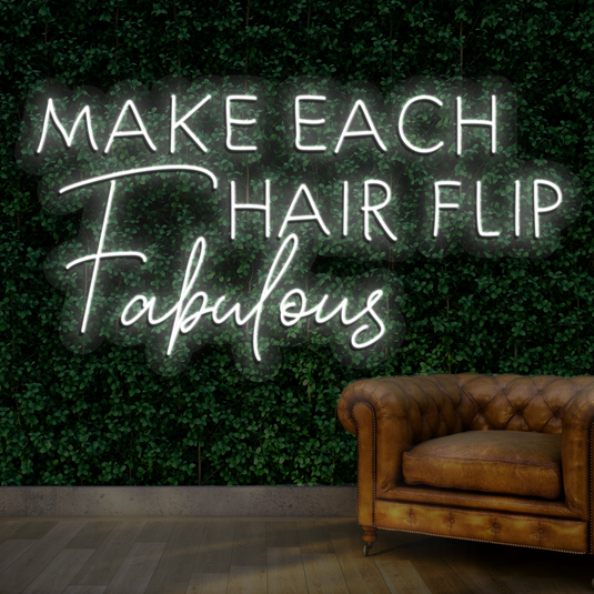 Make Each hair flip Fabulous