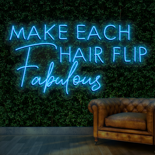 Make Each hair flip Fabulous