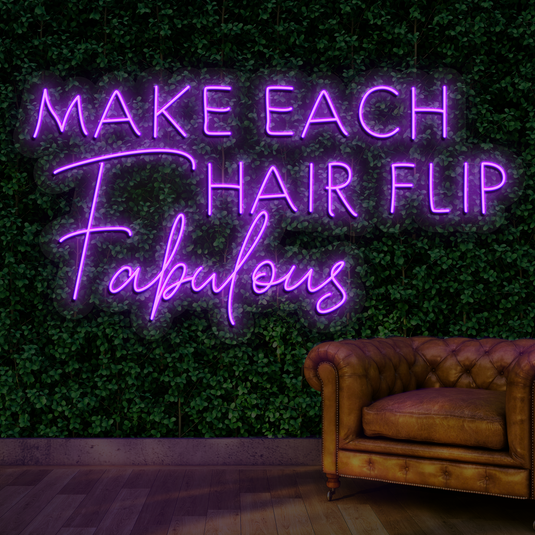 Make Each hair flip Fabulous