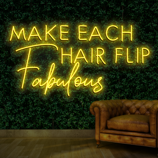 Make Each hair flip Fabulous