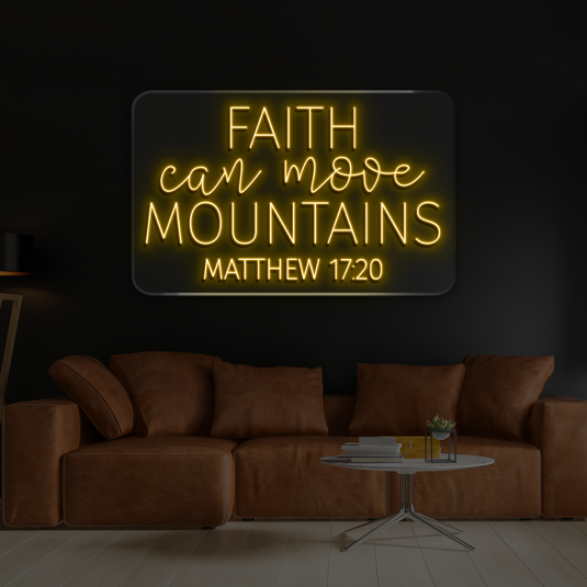 Faith Can Move Mountains