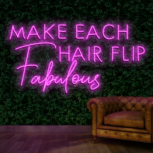 Make Each hair flip Fabulous