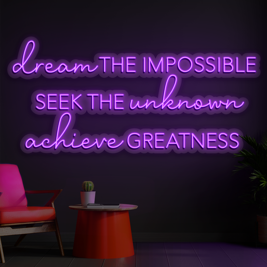 Dream, Unknown, Achieve