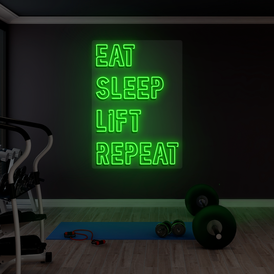Eat, sleep, lift, repeat